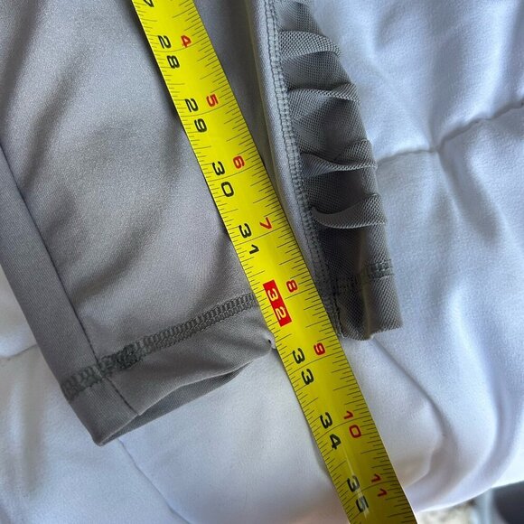 Vogo Athletica Womens XL Leggings Stretch Active Gym Workout Sports Gray - Picture 4 of 7